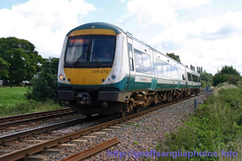 Class 170 at Elmswell